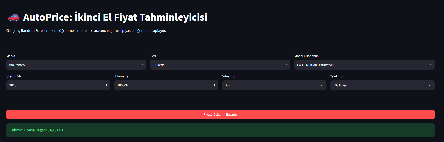 AutoPrice Predictor